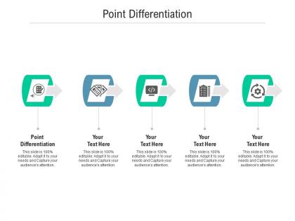 Point differentiation ppt powerpoint presentation gallery topics cpb