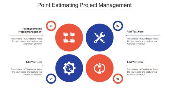 Point Estimating Project Management Ppt Powerpoint Presentation Slides Outline Cpb