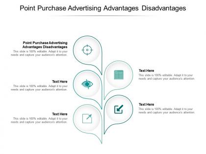 Point purchase advertising advantages disadvantages ppt powerpoint presentation cpb