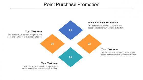 Point purchase promotion ppt powerpoint presentation slides portfolio cpb