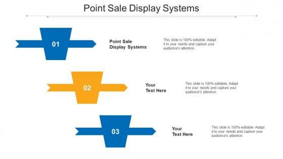 Point Sale Display Systems Ppt Powerpoint Presentation Outline Graphics Cpb