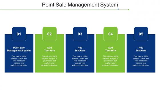 Point Sale Management System Ppt Powerpoint Presentation Professional Cpb