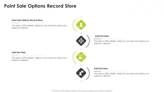 Point Sale Options Record Store In Powerpoint And Google Slides Cpb