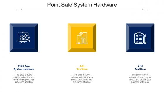 Point Sale System Hardware Ppt Powerpoint Presentation File Deck Cpb