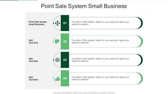 Point Sale System Small Business In Powerpoint And Google Slides Cpb
