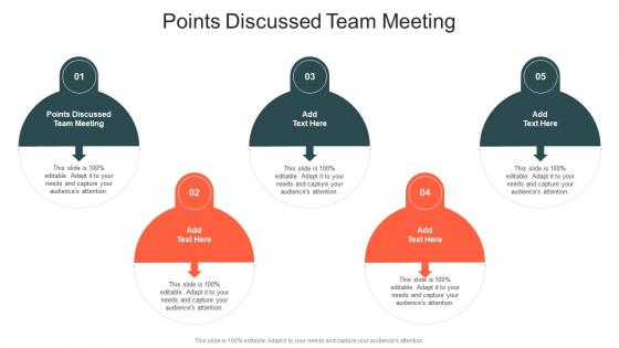 Points Discussed Team Meeting In Powerpoint And Google Slides Cpb