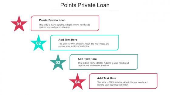 Points Private Loan Ppt Powerpoint Presentation Infographics Display Cpb