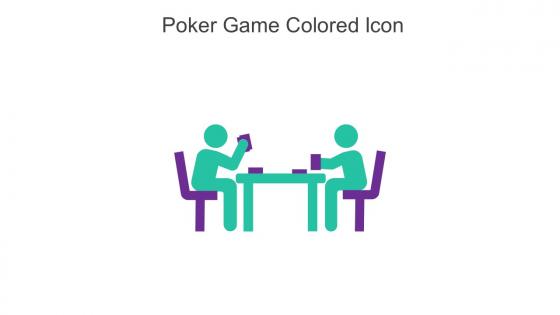 Poker Game Colored Icon In Powerpoint Pptx Png And Editable Eps Format