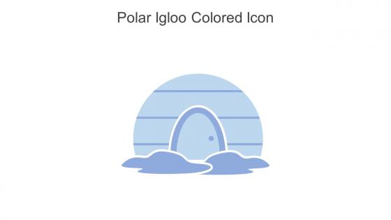 Polar Igloo Colored Icon In Powerpoint Pptx Png And Editable Eps Format