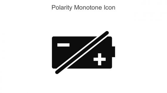 Polarity Monotone Icon In Powerpoint Pptx Png And Editable Eps Format