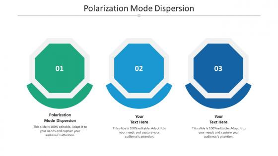 Polarization mode dispersion ppt powerpoint presentation styles template cpb