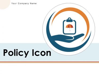 Policy Icon Business Insurance Education Enterprise Manufacturing Gear