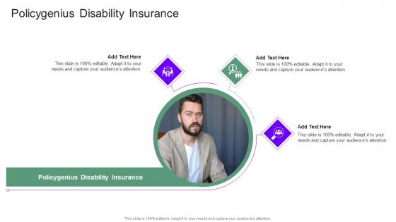 Policygenius Disability Insurance In Powerpoint And Google Slides Cpb