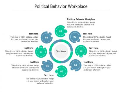Political behavior workplace ppt powerpoint presentation styles structure cpb