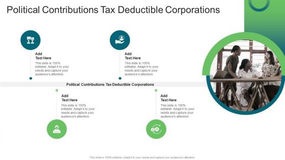 Political Contributions Tax Deductible Corporations In Powerpoint And Google Slides Cpb