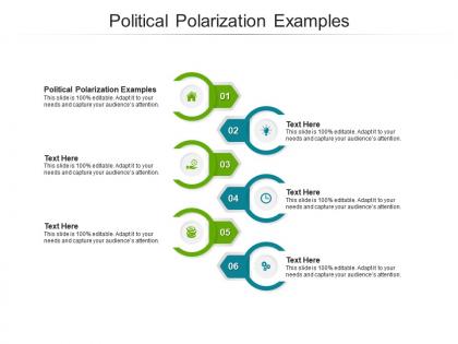 Political polarization examples ppt powerpoint presentation icon backgrounds cpb