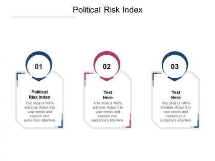 Political risk index ppt powerpoint presentation portfolio microsoft cpb