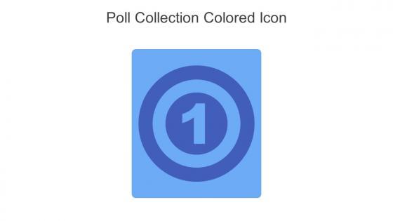 Poll Collection Colored Icon In Powerpoint Pptx Png And Editable Eps Format