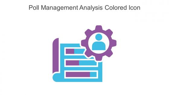 Poll Management Analysis Colored Icon In Powerpoint Pptx Png And Editable Eps Format
