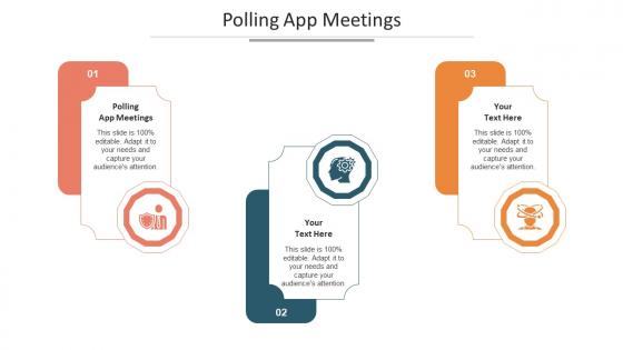 Polling App Meetings Ppt Powerpoint Presentation Gallery Aids Cpb
