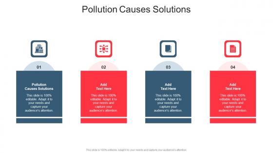 Pollution Causes Solutions In Powerpoint And Google Slides Cpb