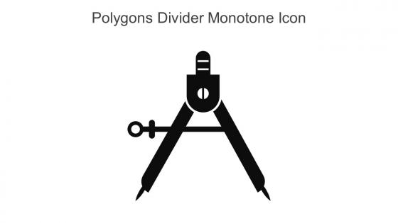 Polygons Divider Monotone Icon In Powerpoint Pptx Png And Editable Eps Format