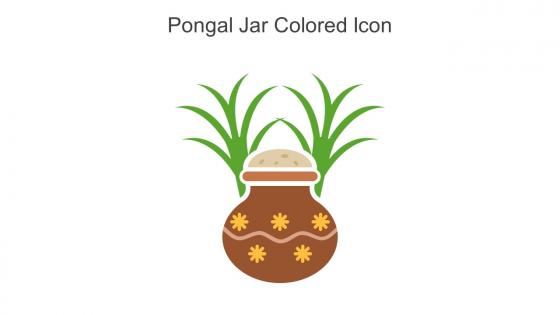 Pongal Jar Colored Icon In Powerpoint Pptx Png And Editable Eps Format