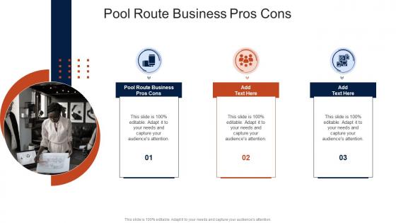 Pool Route Business Pros Cons In Powerpoint And Google Slides Cpb