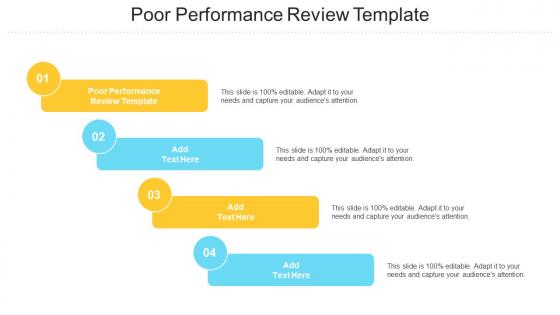 Poor Performance Review Template In Powerpoint And Google Slides Cpb