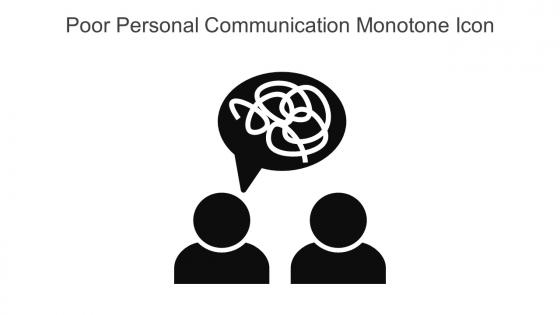 Poor Personal Communication Monotone Icon In Powerpoint Pptx Png And Editable Eps Format