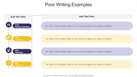 Poor Writing Examples In Powerpoint And Google Slides Cpb