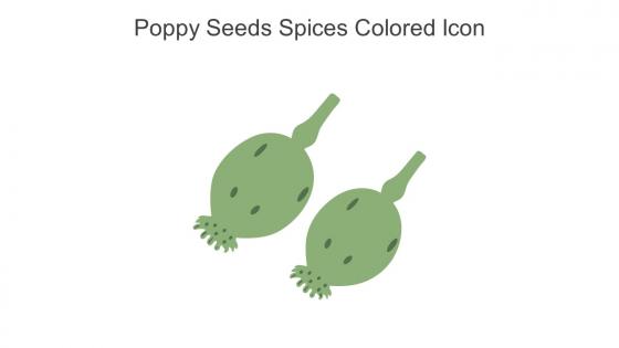 Poppy Seeds Spices Colored Icon In Powerpoint Pptx Png And Editable Eps Format