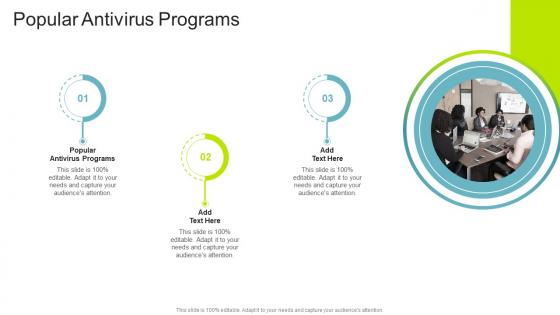 Popular Antivirus Programs In Powerpoint And Google Slides Cpb