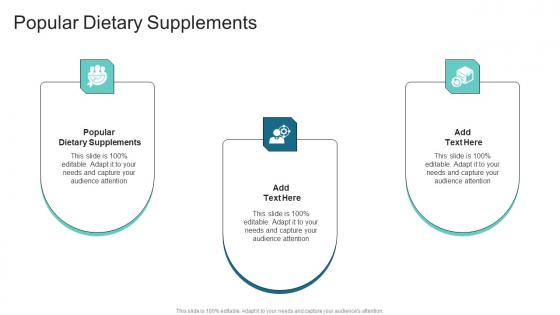 Popular Dietary Supplements In Powerpoint And Google Slides Cpb
