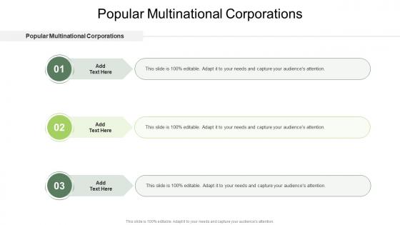 Popular Multinational Corporations In Powerpoint And Google Slides Cpb