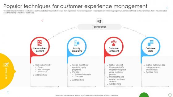 Popular Techniques For Customer Experience Management