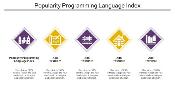 Popularity Programming Language Index In Powerpoint And Google Slides Cpb