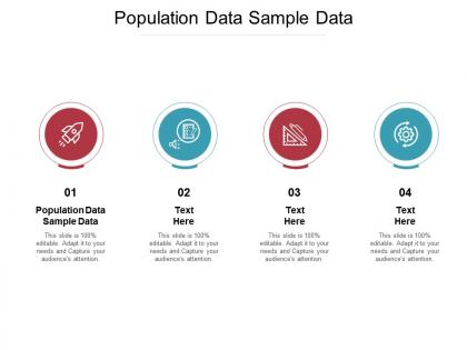 Population data sample data ppt powerpoint presentation summary good cpb