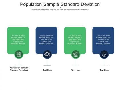 Population sample standard deviation ppt powerpoint presentation pictures themes cpb