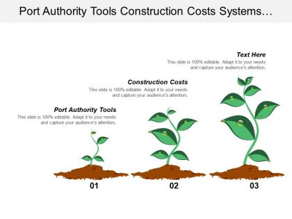 Port authority tools construction costs systems operates efficiency