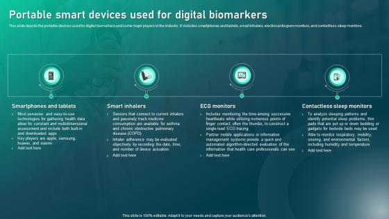 Portable Smart Devices Used For Digital Biomarkers Biomedical Informatics