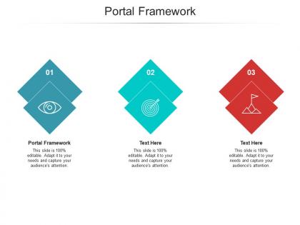 Portal framework ppt powerpoint presentation pictures designs download cpb