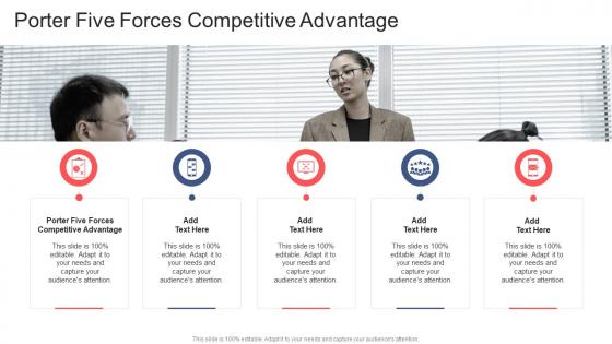 Porter Five Forces Competitive Advantage In Powerpoint And Google Slides Cpb