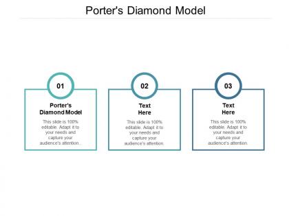 Porters diamond model ppt powerpoint presentation professional infographic template cpb