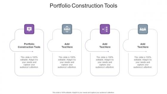 Portfolio Construction Tools In Powerpoint And Google Slides Cpb