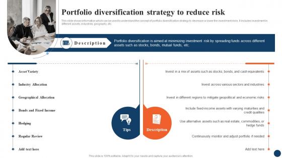Portfolio Diversification Strategic Retirement Planning To Build Secure Future Fin SS