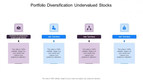 Portfolio Diversification Undervalued Stocks In Powerpoint And Google Slides Cpb