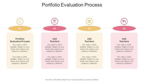 Portfolio Evaluation Process In Powerpoint And Google Slides Cpb