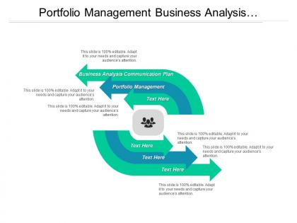 Portfolio management business analysis communication plan shareholder analysis cpb