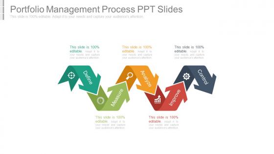Portfolio management process ppt slides